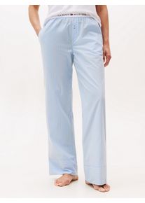 Damen Loungehose "POPLIN PANTS", Tommy Hilfiger Underwear, Gr. XSvesselblau, Popeline, Obermaterial: 100% Baumwolle, Basic, Hosen, mit