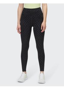 Venice Beach Damen Leggings "Leggings COL.SPRINGS"aop_new skin, sportlich, Gr. L, Obermaterial: 83% Polyester, 17% Elasthan, Hosen