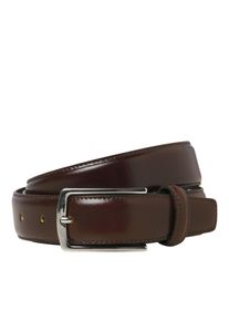 Jack & Jones JACK & JONES Damen Ledergürtel "JACCHRISTOPHER BELT NOOS"braun stone detail:oslo, casual, Gr. 105, unifarben, Leder, Gürtel