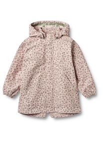 Wheat Mädchen Parka "Wheat Jacke Parka Spriing"violet sweet peas, Gr. 152, 100% Bio-Baumwolle, Jacken
