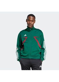 Herren Outdoorjacke "M TIRO CB_NP TT"dunkelgrün, collegiate burgundy, weiß, sportlich, Gr. M, adidas Sportswear, Obermaterial: 70% Polyester, 30%
