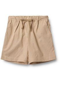 Wheat Jungen Shorts "Wheat Shorts kurze Hose Cuba"caramel stripe, Gr. 122, 100% Bio-Baumwolle, Hosen