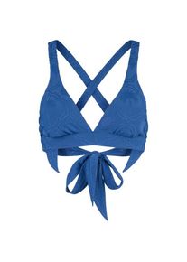 Seafolly Oasis Multi Fit Longline Tri Bikini-Top Damen (Gr 8 |blau)