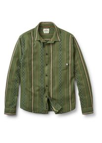 Passenger Voyage Jacquard Shirt Hemd Herren (Gr XL |oliv)
