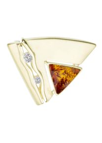 OSTSEE-SCHMUCK Damen Ketten-Anhänger "OSTSEE-SCHMUCK Anhänger Gleiter-Benita Anhänger Gleiter-Benita", 23 x 19mm, Gelbgold 333, 3.3 g, gelb, Gelbgold