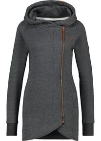 alife and kickin ALIFE & KICKIN Damen Kapuzensweatjacke "Damen MaryAK A", grau, Gr. M, 50% Baumwolle 50% Polyester, Sweatjacken