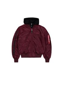 Herren Bomberjacke "Alpha Industries Men - Bomber Jackets", rot, Gr. XXXL, Alpha Industries, Obermaterial: 100% Nylon, Futter: 100% Nylon, Kapuze: