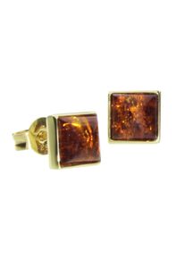OSTSEE-SCHMUCK Damen Paar Ohrstecker "OSTSEE-SCHMUCK Ohrstecker Classic 6 x 6 mm", 7 x 7mm, Gelbgold 333, gelb, Gelbgold 333, Ohrringe