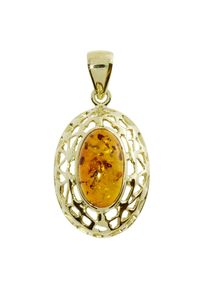 OSTSEE-SCHMUCK Damen Ketten-Anhänger "OSTSEE-SCHMUCK Anhänger Vara Anhänger Vara", 33 x 17mm, Gelbgold 333, 3.7 g, gelb, Gelbgold 333, Schmuckanhänger