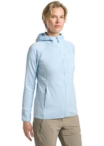 Jack Wolfskin Damen Fleecejacke "KOLBENBERG HOODED FZ W", blau, Gr. XL, Oberstoff: 92% POLYESTER, 8% ELASTHAN; Futter 1:00% POLYESTER, Jacken