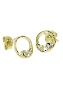 OSTSEE-SCHMUCK Damen Paar Ohrstecker "OSTSEE-SCHMUCK Ohrstecker Maila Ohrstecker Maila", 9mm rund, Gelbgold 333, gelb, Gelbgold 333, Ohrringe
