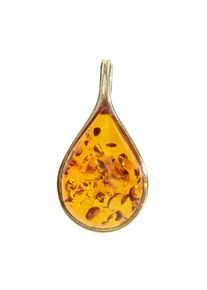 OSTSEE-SCHMUCK Damen Ketten-Anhänger "OSTSEE-SCHMUCK Anhänger Gleiter-Wilhelma", 32 x 17mm, Gelbgold 333, 2.8 g, gelb, Gelbgold 333, Schmuckanhänger