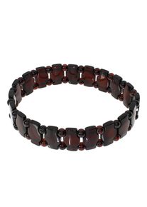 OSTSEE-SCHMUCK Damen Armband "OSTSEE-SCHMUCK Armband Vala Armband Vala", 19cm, Bernstein, braun, Bernstein, Armbänder