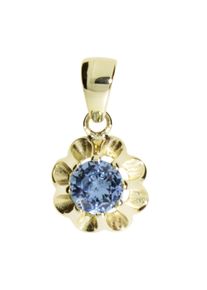 OSTSEE-SCHMUCK Damen Ketten-Anhänger "OSTSEE-SCHMUCK Anhänger Pia 6 mm Anhänger Pia 6 mm", 19 x 10mm, Gelbgold 333, 0.9 g, gelb, Gelbgold 333,