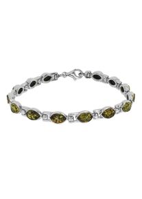 OSTSEE-SCHMUCK Damen Armband "OSTSEE-SCHMUCK Armband Uzay Armband Uzay", 19cm, Silber 925 (Sterlingsilber), silber, Silber 925 (Sterlingsilber),