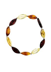 OSTSEE-SCHMUCK Damen Armband "OSTSEE-SCHMUCK Armband Tasja Armband Tasja", 19cm, Bernstein, braun, Bernstein, Armbänder