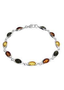 OSTSEE-SCHMUCK Damen Armband "OSTSEE-SCHMUCK Armband Telia Armband Telia", 18.5cm, Silber 925 (Sterlingsilber), silber, Silber 925 (Sterlingsilber),