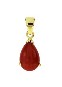 OSTSEE-SCHMUCK Damen Ketten-Anhänger "OSTSEE-SCHMUCK Anhänger Meret Anhänger Meret", 21 x 9mm, Gelbgold 585, 1.5 g, gelb, Gelbgold 585,