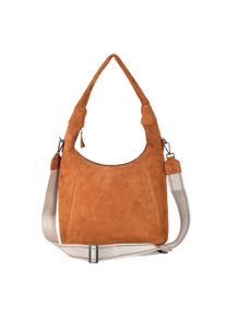 Harbour 2nd Damen Hobo "Laurine", beige, Veloursleder, Taschen