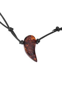 OSTSEE-SCHMUCK Damen Kette mit Anhänger "OSTSEE-SCHMUCK Kette mit Anhänger Alex Kette mit Anhänger Alex", variabel, Bernstein, L: