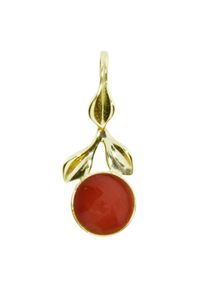 OSTSEE-SCHMUCK Damen Ketten-Anhänger "OSTSEE-SCHMUCK Anhänger Blüte Anhänger Blüte", 20 x 8mm, Gelbgold 333, 0.6 g, gelb, Gelbgold 333,