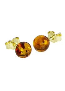OSTSEE-SCHMUCK Damen Paar Ohrstecker "OSTSEE-SCHMUCK Ohrstecker Klassisch 7 mm", 7mm, Gelbgold 585, gelb, Gelbgold 585, Ohrringe