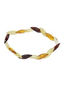 OSTSEE-SCHMUCK Damen Armband "OSTSEE-SCHMUCK Armband Talvi Armband Talvi", 19cm, Bernstein, braun, Bernstein, Armbänder