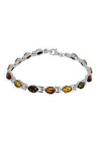 OSTSEE-SCHMUCK Damen Armband "OSTSEE-SCHMUCK Armband Uzay Armband Uzay", 19cm, Silber 925 (Sterlingsilber), silber, Silber 925 (Sterlingsilber),