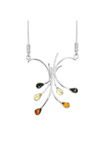 OSTSEE-SCHMUCK Damen Collier "OSTSEE-SCHMUCK Collier Svea Collier Svea", 44cm, Silber 925 (Sterlingsilber), L: 44cm, silber, Silber 925