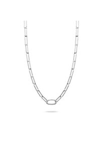 Thomas Sabo Damen Charm-Kette "Charm Club Connect: Paperclip mit einem Connect Link", 50, Silber 925, recycelt, B: 16,5mm, silber, Silber 925,