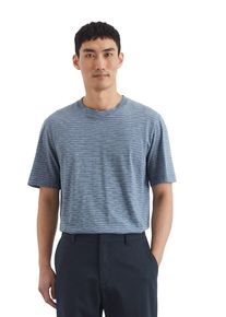Marc O'Polo MARC O'POLO Herren T-Shirt "aus gestreiftem Single-Slub-Jersey", bunt, Basic, Gr. XXL, gestreift, Obermaterial: 100% Baumwolle, Shirts