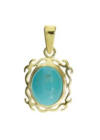 OSTSEE-SCHMUCK Damen Ketten-Anhänger "OSTSEE-SCHMUCK Anhänger Konstanze Anhänger Konstanze", 23 x 12mm, Gelbgold 333, 1.5 g, gelb, Gelbgold 333,