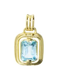 OSTSEE-SCHMUCK Damen Ketten-Anhänger "OSTSEE-SCHMUCK Anhänger Sinah Anhänger Sinah", 20 x 11mm, Gelbgold 333, 1.8 g, gelb, Gelbgold 333,