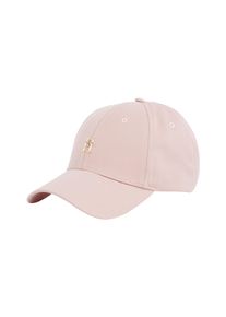 Tommy Hilfiger Damen Baseball Cap "ELEVATED CHIC CAP", pink, casual, Baumwolle, Caps, Logoemblem, flexibel größenverstellbar