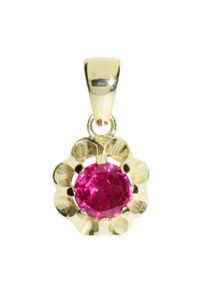 OSTSEE-SCHMUCK Damen Ketten-Anhänger "OSTSEE-SCHMUCK Anhänger Pia 6 mm Anhänger Pia 6 mm", 19 x 10mm, Gelbgold 333, 0.9 g, gelb, Gelbgold 333,