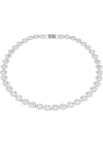 Swarovski Damen Collier "Schmuck Geschenk Una Angelic Tennis Halskette", Metall, L: 36cm B: 8mm, silber, Metall, B:8mm, Halsketten, mit Swarovski