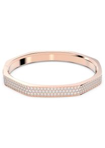 Swarovski Damen Armreif "Dextera", L, Metall, rosa, Metall, Armbänder, mit Swarovski Kristall