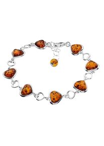 OSTSEE-SCHMUCK Damen Armband "OSTSEE-SCHMUCK Armband Herz Armband Herz", 18,5-20,5, Silber 925 (Sterlingsilber), silber, Silber 925 (Sterlingsilber),