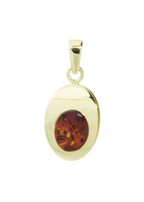 OSTSEE-SCHMUCK Damen Ketten-Anhänger "OSTSEE-SCHMUCK Anhänger Jessie Anhänger Jessie", 25 x 11mm, Gelbgold 333, 1.1 g, gelb, Gelbgold 333,