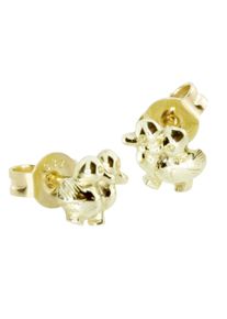 OSTSEE-SCHMUCK Damen Paar Ohrstecker "OSTSEE-SCHMUCK Ohrstecker Entchen Ohrstecker Entchen", 7 x 6mm, Gelbgold 333, gelb, Gelbgold 333, Ohrringe