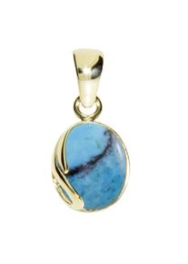 OSTSEE-SCHMUCK Damen Ketten-Anhänger "OSTSEE-SCHMUCK Anhänger Melanie Anhänger Melanie", 20 x 9mm, Gelbgold 333, 1.4 g, gelb, Gelbgold 333,