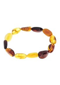 OSTSEE-SCHMUCK Damen Armband "OSTSEE-SCHMUCK Armband Caira Armband Caira", 16,5-18,5, Bernstein, braun, Bernstein, Armbänder