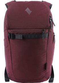 Nitro Freizeitrucksack "Nikuro", rot, Polyester, Polyethylen, Nylon, Rucksäcke, Rucksack für Freizeit, Arbeit, Reise und Schule, City und Streetpack