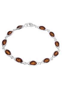 OSTSEE-SCHMUCK Damen Armband "OSTSEE-SCHMUCK Armband Telia Armband Telia", 18.5cm, Silber 925 (Sterlingsilber), silber, Silber 925 (Sterlingsilber),