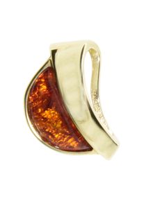 OSTSEE-SCHMUCK Damen Ketten-Anhänger "OSTSEE-SCHMUCK Anhänger Gleiter-Lale Anhänger Gleiter-Lale", 18 x 12mm, Silber 925 (Sterlingsilber), 2.6 g,