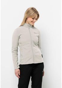 Jack Wolfskin Damen Fleecejacke "TAUNUS FZ W", grau, Gr. XL, OBERSTOFF 100% POLYESTER FUTTER 100% POLYESTER, Jacken