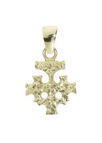 OSTSEE-SCHMUCK Damen Ketten-Anhänger "OSTSEE-SCHMUCK Anhänger Hiddensee 15 x 13 mm", 23 x 13mm, Gelbgold 333, 1.8 g, gelb, Gelbgold 333,