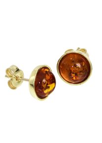 OSTSEE-SCHMUCK Damen Paar Ohrstecker "OSTSEE-SCHMUCK Ohrstecker Classic 8 mm Ohrstecker Classic 8 mm", 10mm, Gelbgold 333, gelb, Gelbgold 333,