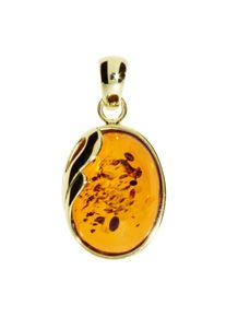 OSTSEE-SCHMUCK Damen Ketten-Anhänger "OSTSEE-SCHMUCK Anhänger Melanie 27 mm Anhänger Melanie 27 mm", 27 x 14mm, Gelbgold 585, 2.7 g, gelb, Gelbgold