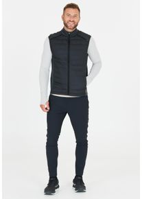 Endurance Herren Funktionsweste "MIDAN", blau, casual, Gr. M, 100% Polyester, Westen, mit wärmenden Steppeinsätzen